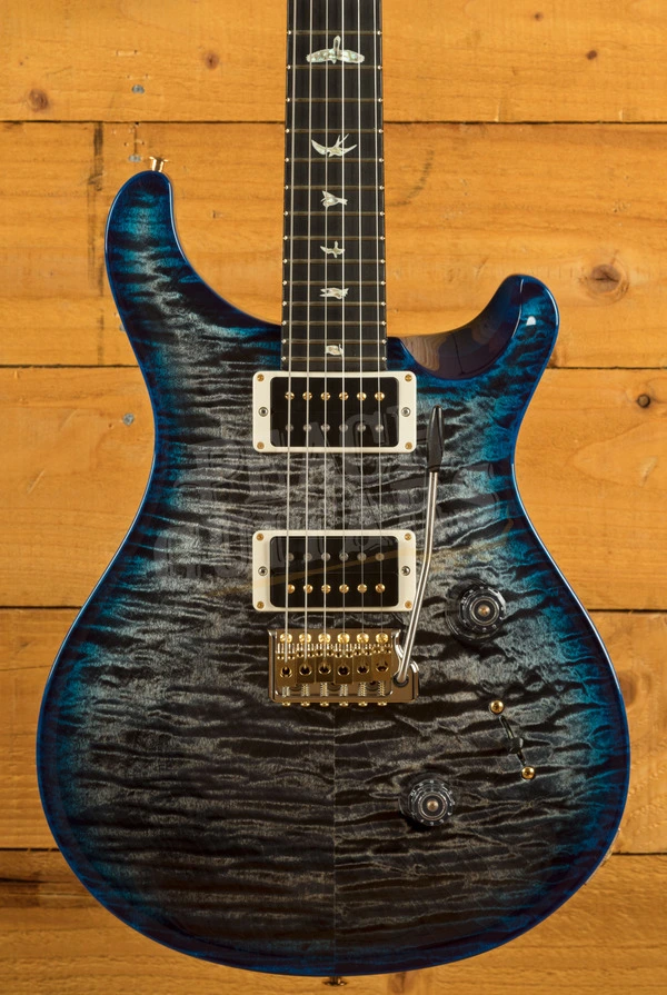PRS Custom 24 Flame Maple Neck 10 Top Pattern Thin Ebony Custom Colour