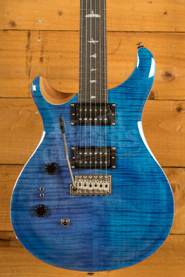 PRS SE Custom | SE Custom 24-08 - Faded Blue - Left-Handed