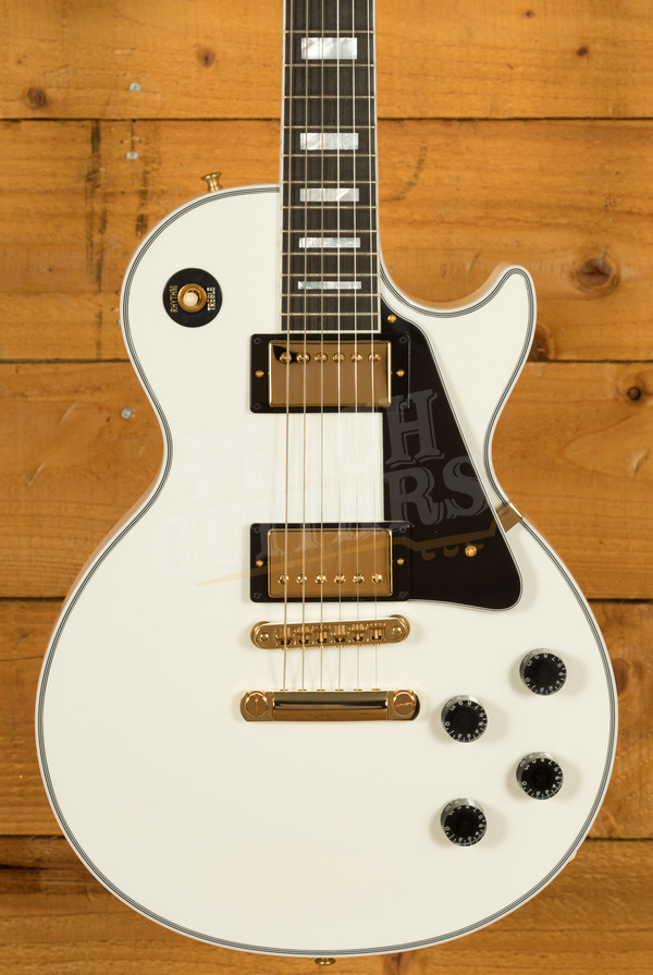 Gibson Custom Les Paul Custom w/ Ebony Fingerboard Gloss Alpine White