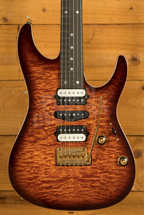 Ibanez AZ Premium | AZ47P1QM - Dragon Eye Burst