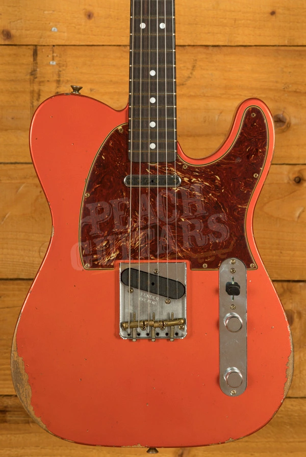 Fender Custom Shop Limited 64 Tele - Relic Aged Candy Tangerine