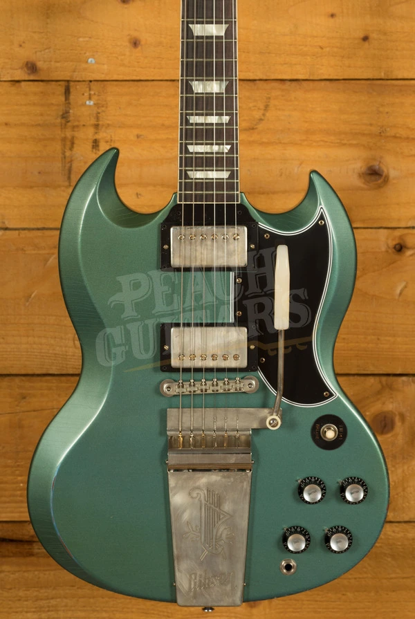 Gibson Custom Murphy Lab 1964 SG Standard Reissue w/Maestro Antique Pelham Blue Light Aged