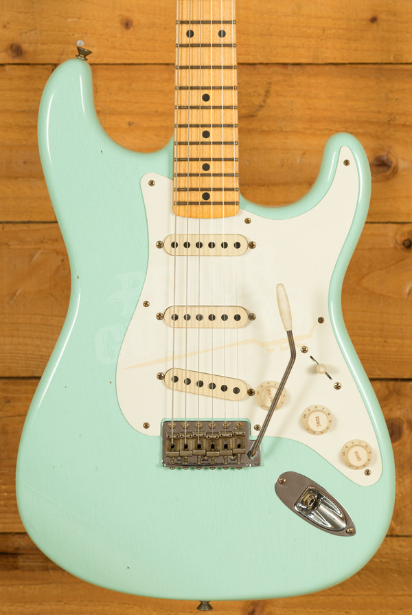 Fender Custom Shop 57 Strat | Journeyman Relic Surf Green