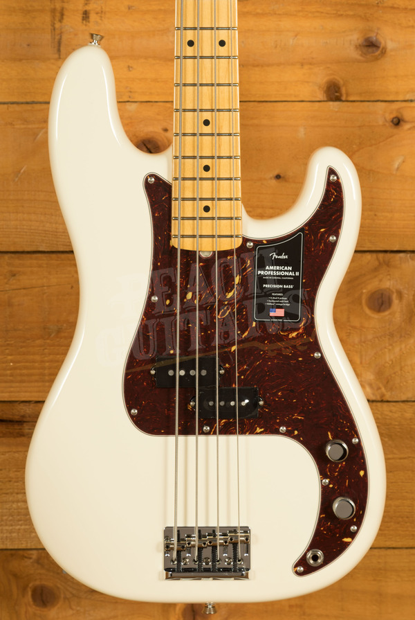 Fender American Professional II Precision Bass | Maple - Olympic White