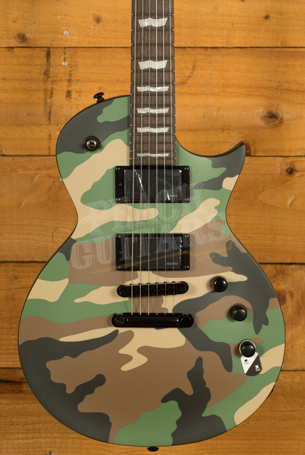 ESP LTD EC-1000 | Woodland Camo Satin