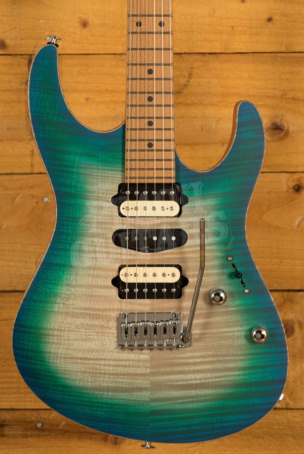 Suhr Modern Satin Flame - Island Burst