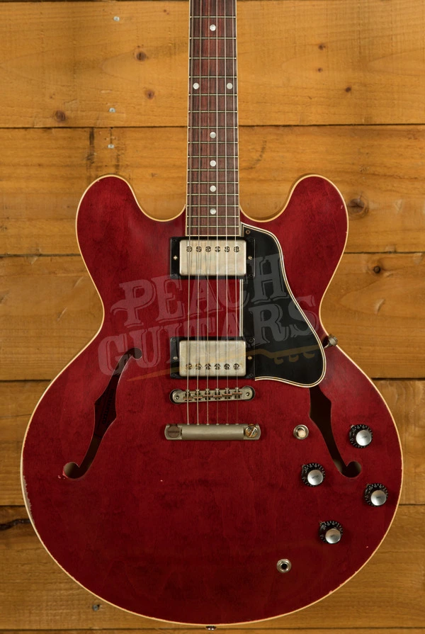 Gibson Custom Murphy Lab 1961 ES-335 Reissue 60's Cherry - Heavy Aged NH