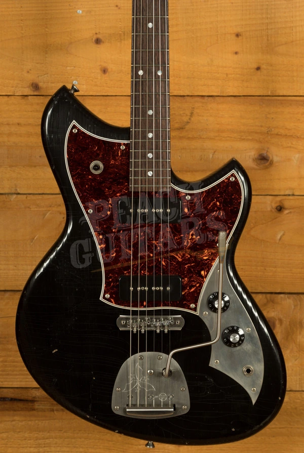 Novo Nucleus Serus J | Bull Black - Tortoise Shell Pickguard