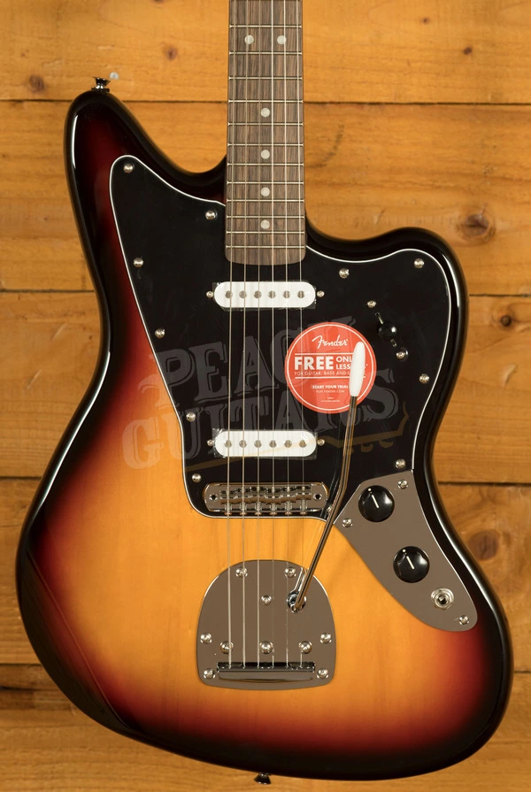 Squier Affinity Series Jaguar Laurel 3-Colour Sunburst