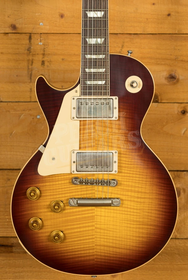 Gibson Custom HP Top '58 Les Paul Standard Bourbon Burst VOS NH Left Handed