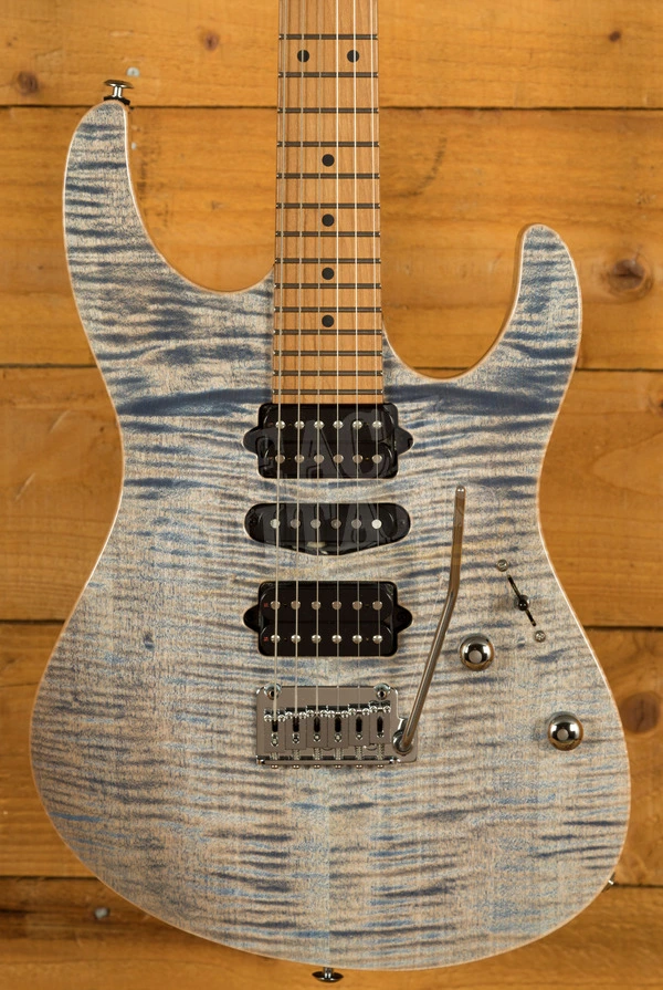 Suhr Modern Plus Trans Blue Denim/Slate Maple