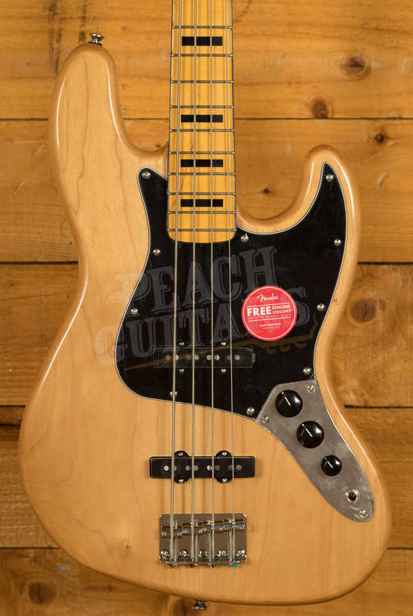 Squier Classic Vibe '70s Jazz Bass | Maple - Natural