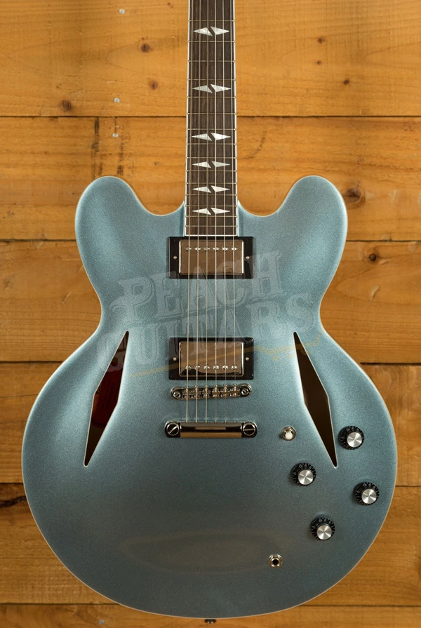 Epiphone Inspired By Gibson Custom Dave Grohl DG-335 | Pelham Blue