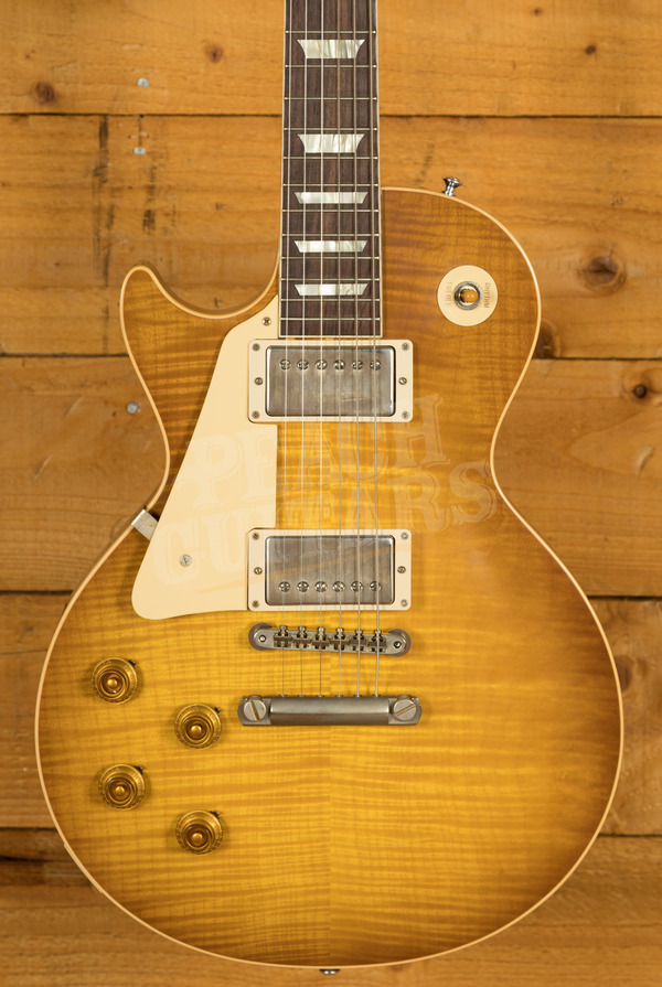 Gibson Custom HP Top '58 Les Paul Standard Lemon Burst VOS NH Left Handed