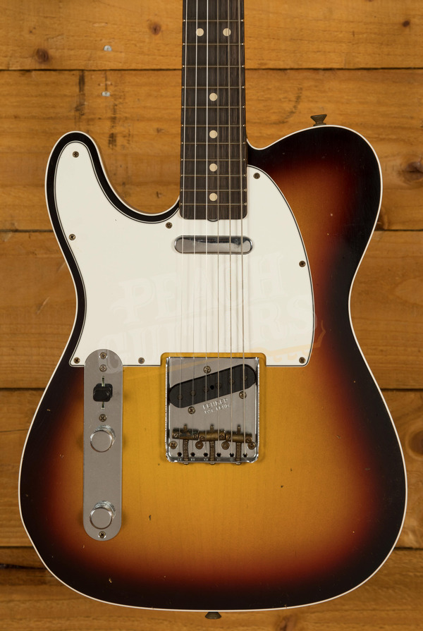 Fender Custom Shop '62 Tele Custom Journeyman Relic 3TSB Left Handed