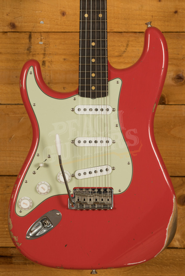 Fender Custom Shop '59 Strat Relic/CC Hardware Fiesta Red Left Handed