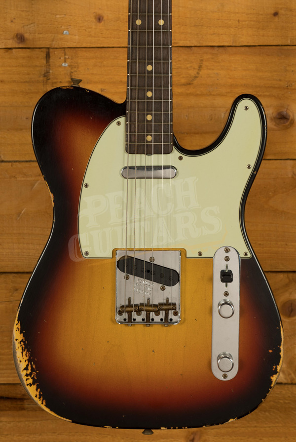Fender Custom Shop '60 Tele Relic 3 Tone Sunburst