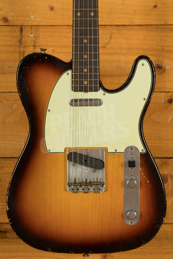 Fender Custom Shop Masterbuilt Dale Wilson 60's Tele Journeyman 3-Tone Sunburst *Used*