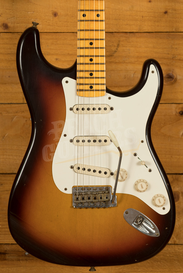 Fender Custom Shop '57 Strat Journeyman Relic Chocolate 3TSB