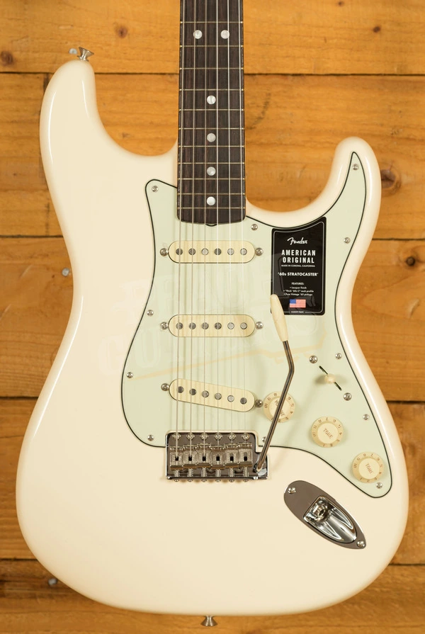 Fender American Original '60s Stratocaster | Rosewood - Olympic White