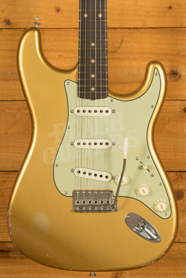 Fender Custom Shop Late 62 Strat | Relic Aged Aztec Gold