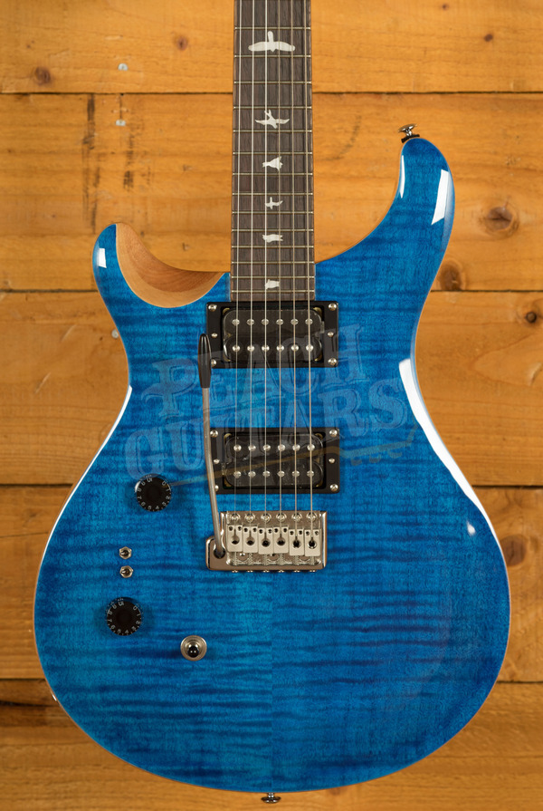 PRS SE Custom | SE Custom 24-08 - Faded Blue - Left-Handed