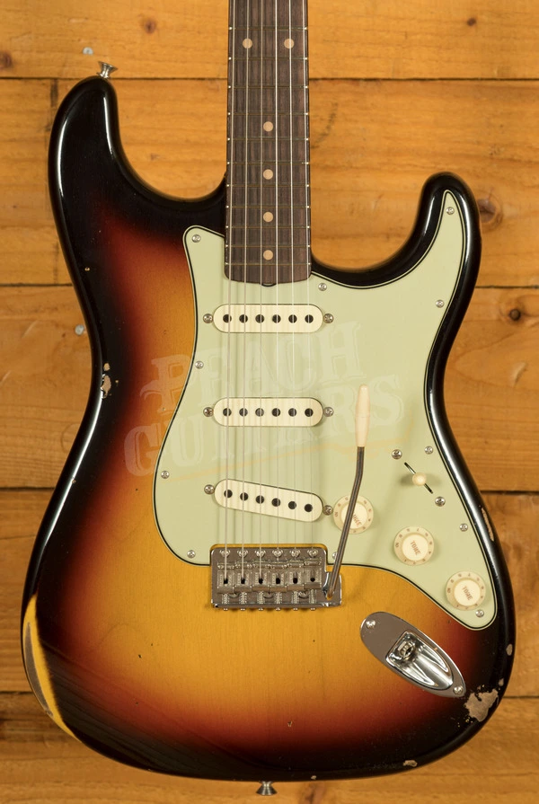 Fender Custom Shop Late 62 Strat - Relic 3-Tone Sunburst