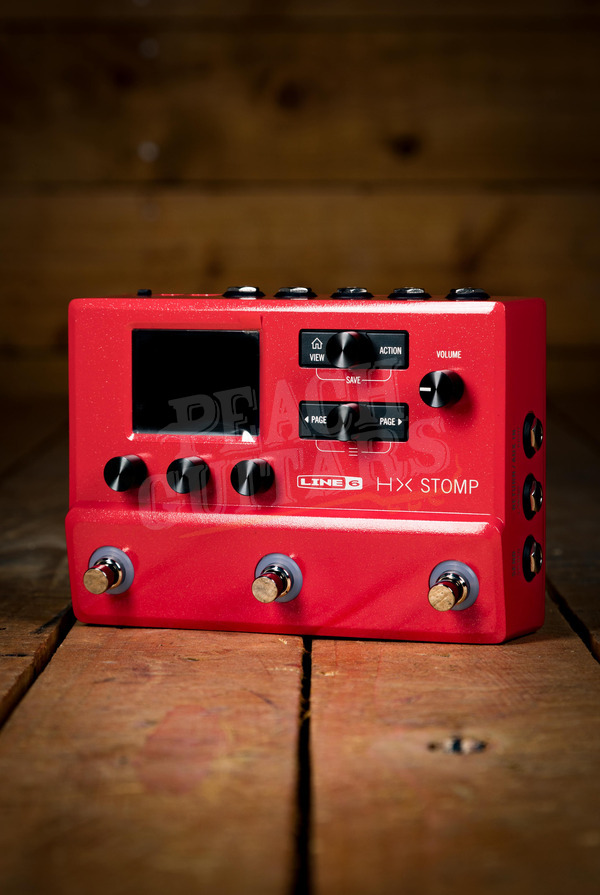 LIne 6 HX Stomp Red Limited Edition - Peach Guitars