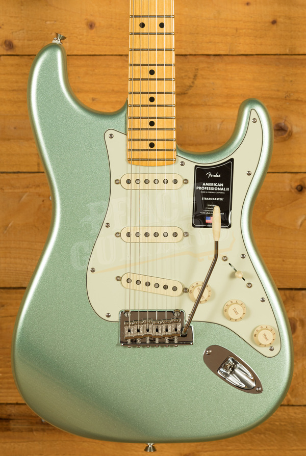 Fender American Professional II Stratocaster | Maple - Mystic Surf Green