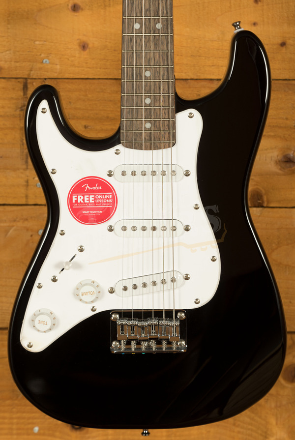 Squier Mini Stratocaster | Left-Handed - Laurel - Black