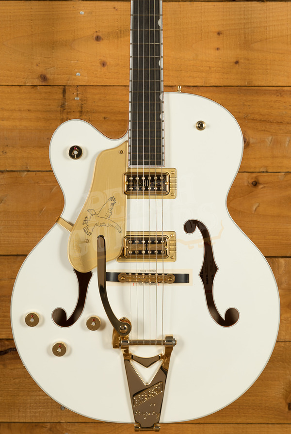 Gretsch G6136TG-LH Players Edition Falcon Hollow Body | White - Left-Handed