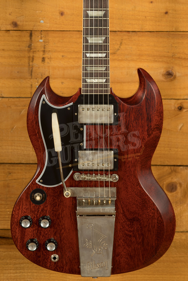 Gibson Custom 1964 SG Standard Reissue w/Maestro | Cherry Red VOS *Left-Handed*