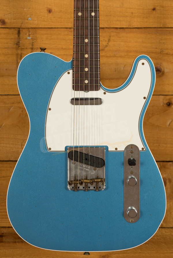 Fender Custom Shop '62 Tele Custom Journeyman Relic Lake Placid Blue