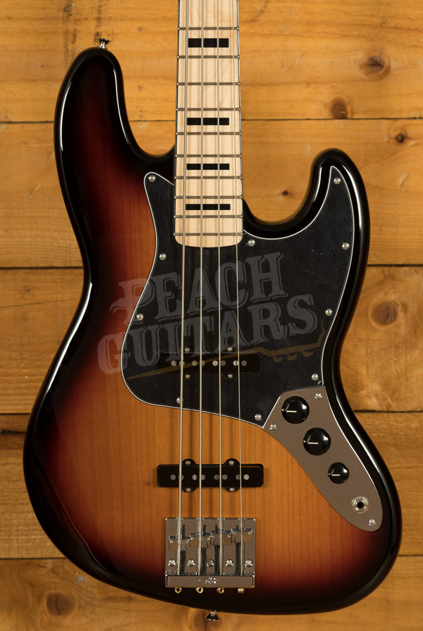 Fender Geddy Lee Jazz Bass | Maple - 3-Colour Sunburst