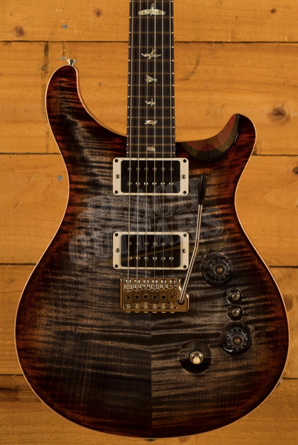 PRS 35th Anniversary Custom 24 Charcoal Cherryburst - Pattern Thin