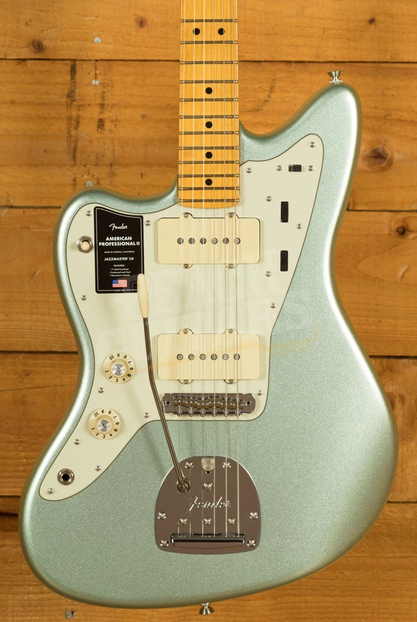 Fender American Professional II Jazzmaster Left-Handed Maple Mystic Surf Green *B-Stock*