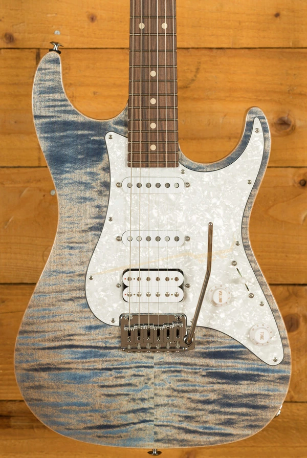 Suhr Standard Plus Trans Blue Denim/Slate Pau Ferro