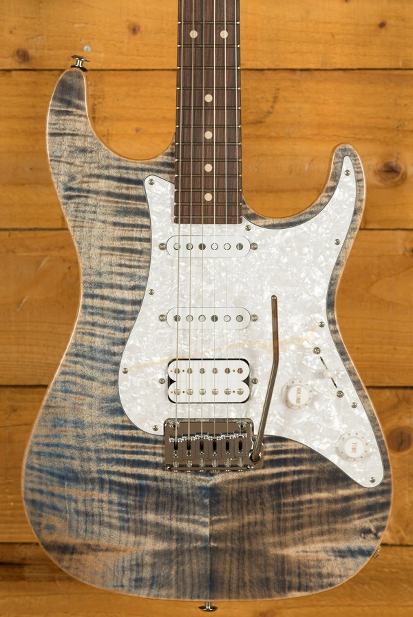 Suhr Standard Plus Trans Blue Denim/Slate Pau Ferro