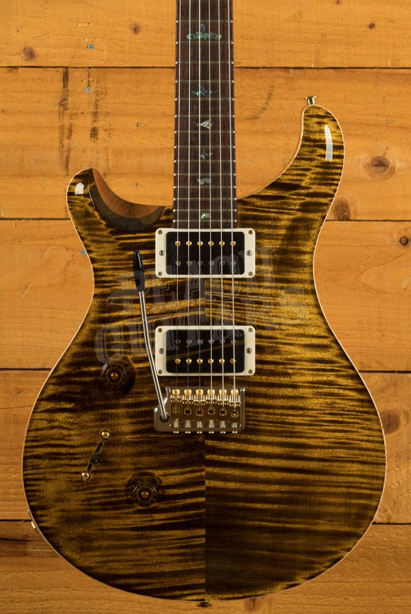 PRS Wood Library Custom 24 | Yellow Tiger - Left-Handed
