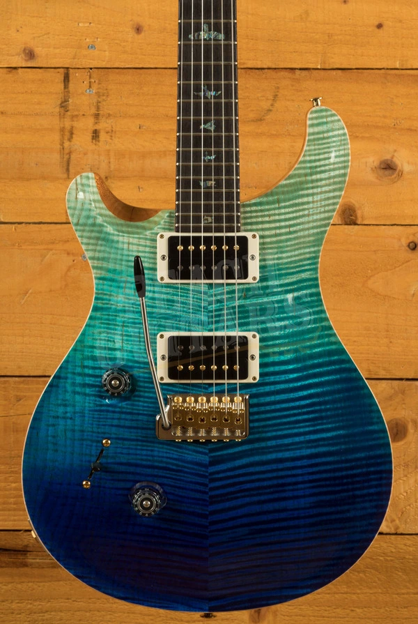 PRS Wood Library Custom 24 | Blue Fade - Left-Handed