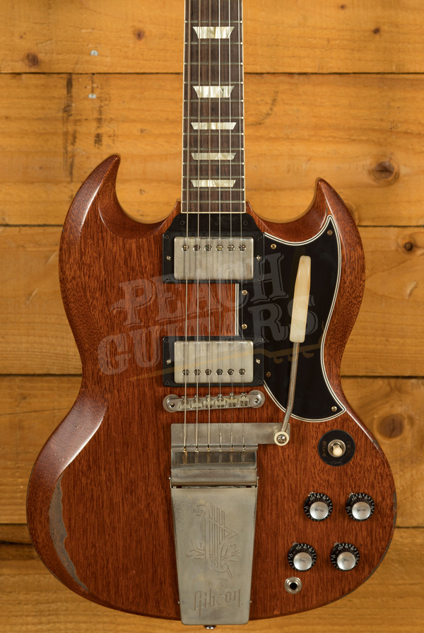Gibson Custom Murphy Lab 1964 SG Standard Reissue w/ Maestro Faded Cherry - Heavy Aged NH