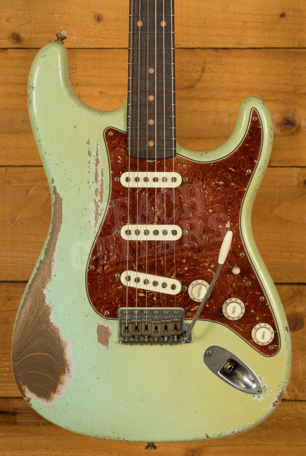 Fender Custom Shop Masterbuilt Dale Wilson 59 Stratocaster - Relic Surf Green