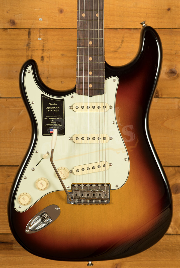 Fender American Vintage II 1961 Stratocaster | Rosewood - 3-Colour Sunburst - Left-Handed