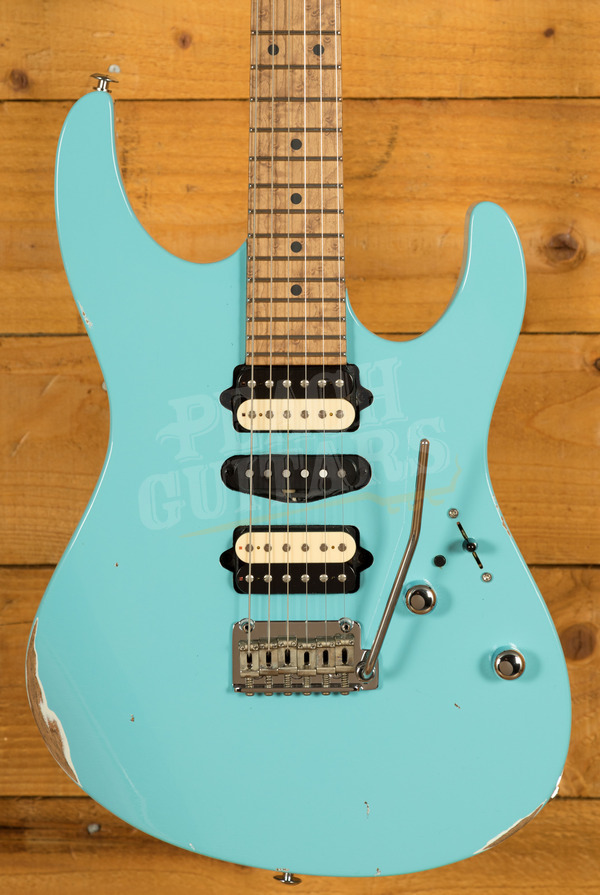 Suhr Modern Antique Roasted Alder Daphne Blue