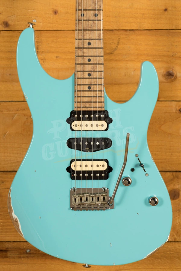 Suhr Modern Antique Roasted Alder Daphne Blue