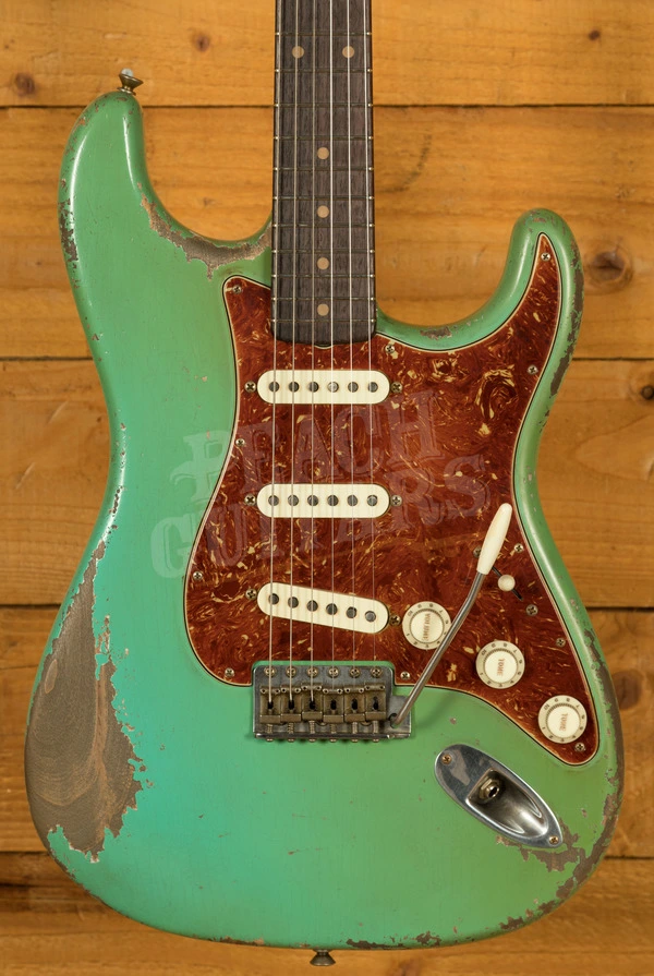 Fender Custom Shop Masterbuilt Dale Wilson 59 Stratocaster - Relic Seafoam Green