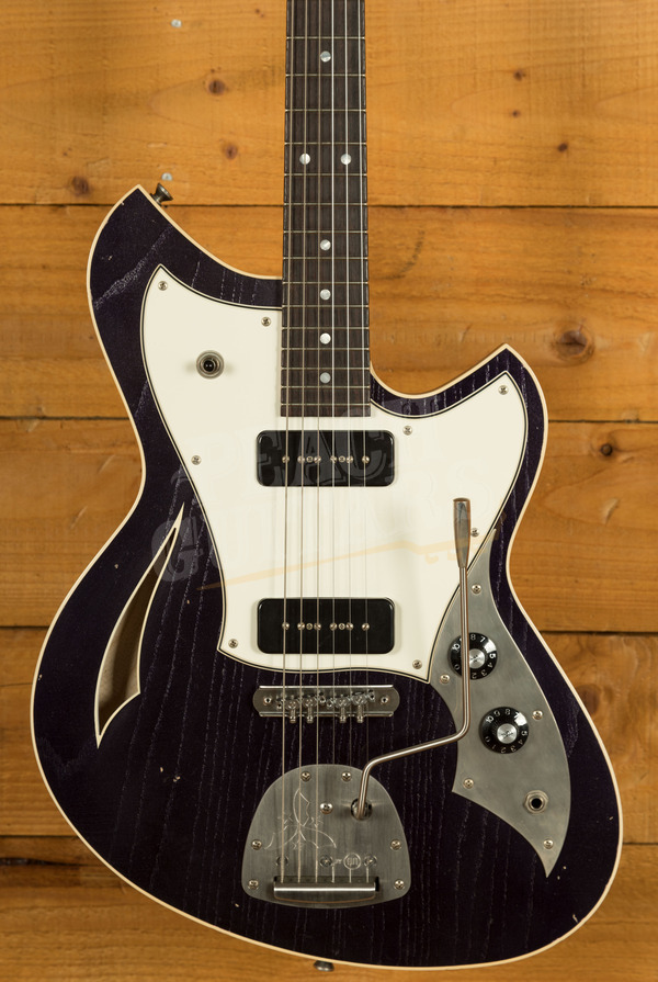 Novo Nucleus Miris J | Purple Stranger - Parchment Pickguard