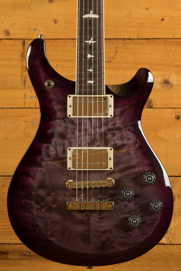 PRS S2 McCarty 594 | Quilt Limited | Faded Grey Black/Purple Burst