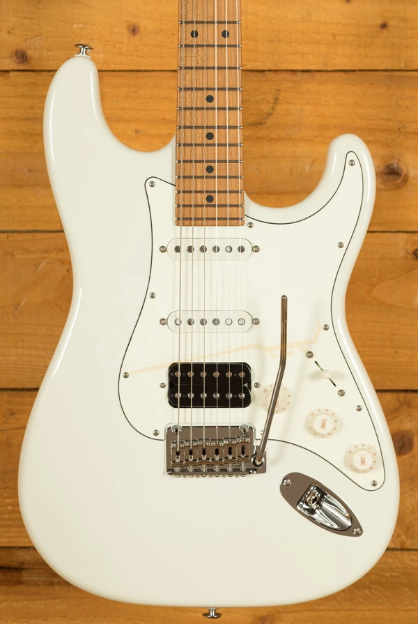 Suhr Classic Pro Peach LTD - HSS Roasted Maple Olympic White