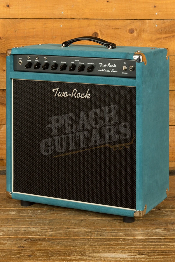 Two-Rock Traditional Clean 40/20 Watt 1x12 Combo - Medium Blue Suede